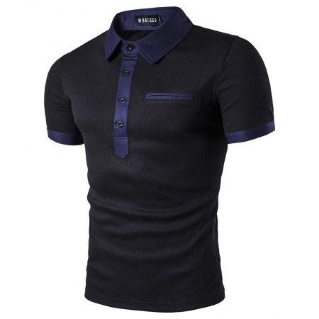 Men's Casual Polo Shirt Short Sleeve T-Shirt